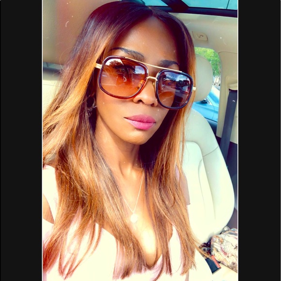 Square oversize sunglasses main image 6